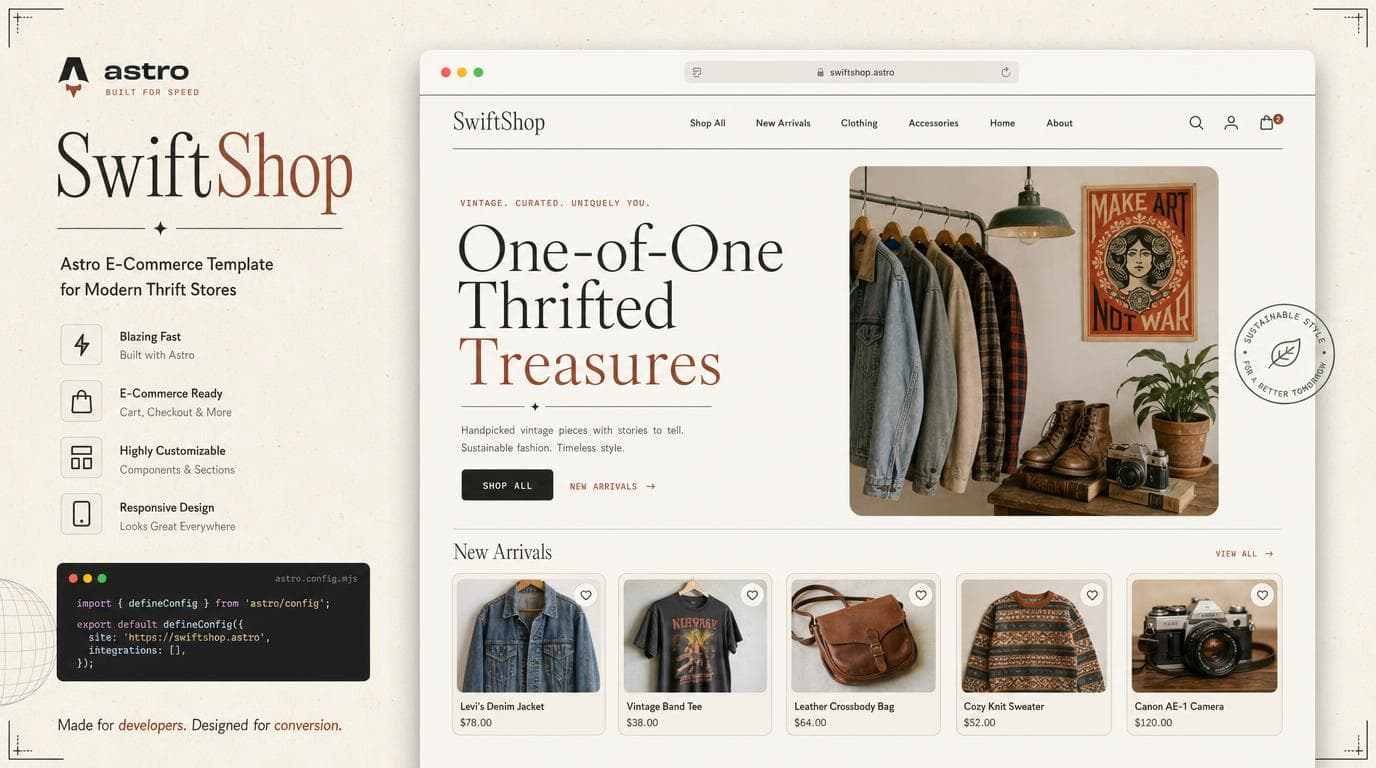 SwiftShop screenshot